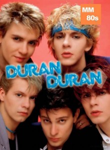 Duran Duran poster from 1980's