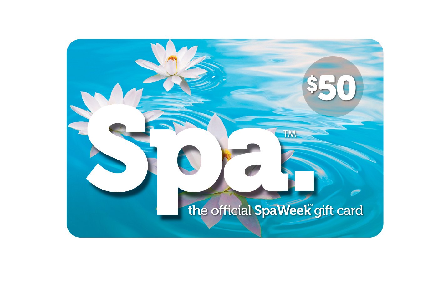 Spa Week $50 Giftcard Image
