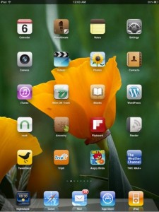 ipad2 screen shot recommended apps