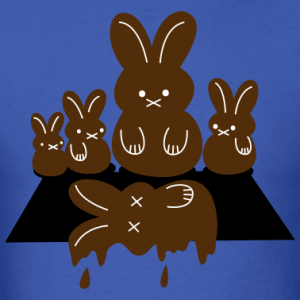 melting-chocolate-bunny