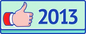 Facebook like button for 2013 