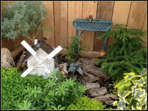 fairy garden windmill