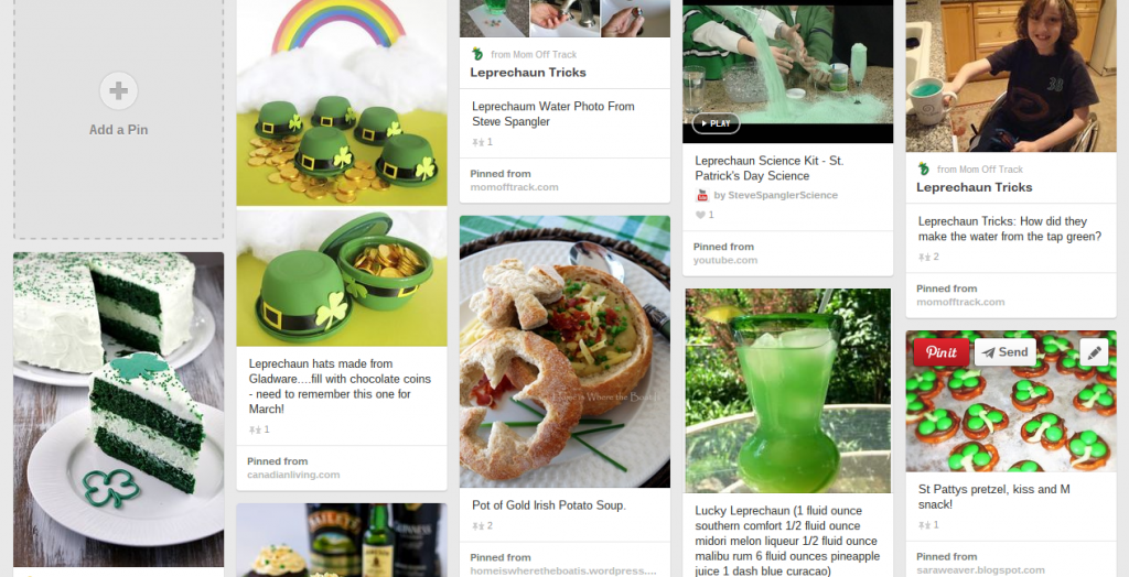 Lucky Finds St Patricks Day Pinterest Board