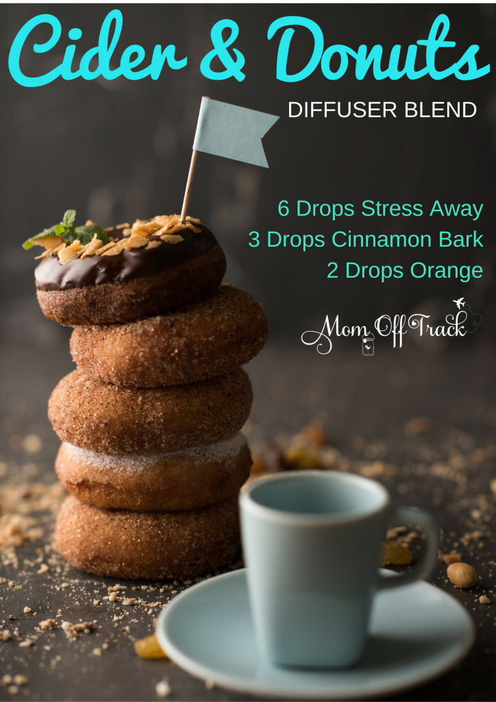 This Fall Diffuser blend smells just like cider and donuts. Perfect for Fall or Winter.