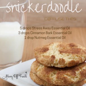 This fall diffuser blend smells just like fresh baked cookies.