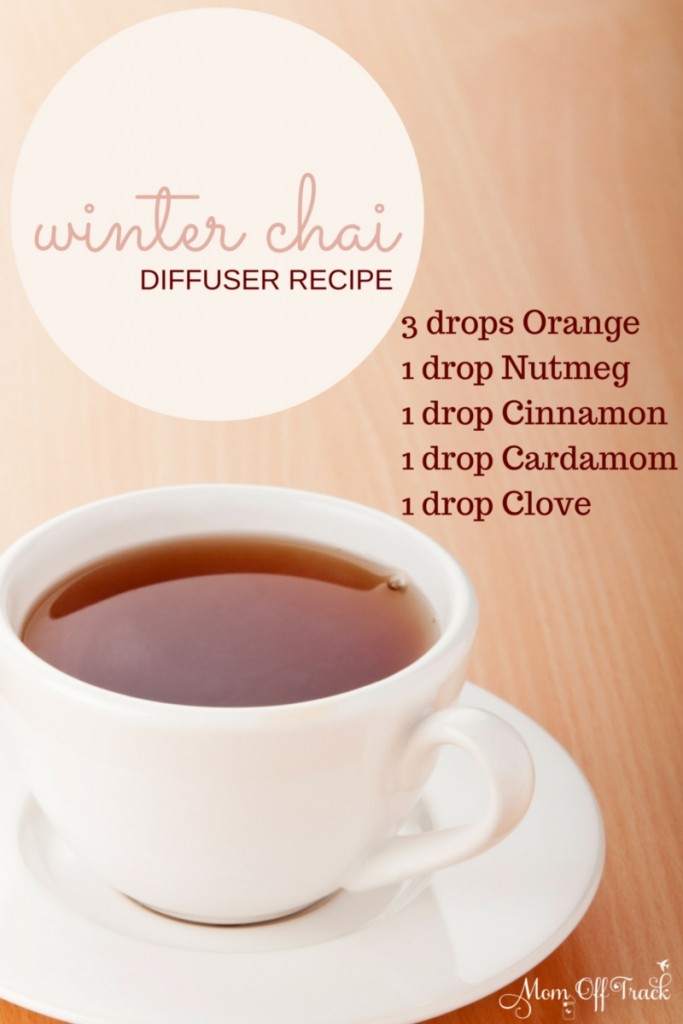 This winter chai diffuser recipe is the perfect blend for snuggling up with a warm blanket and good book. Love it. 