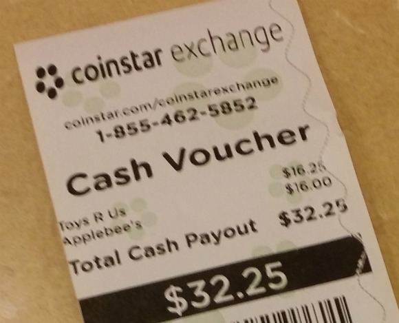 coinstar voucher