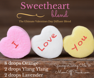 Romantic Diffuser Blends-sweetheart valentines day diffuser blend