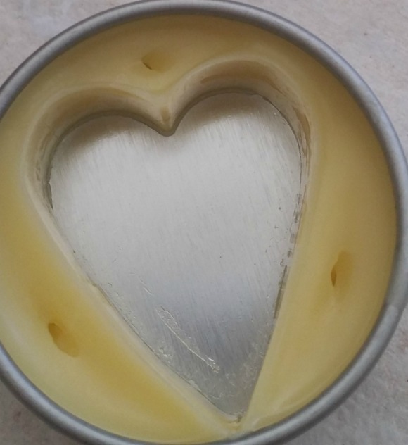 heart shaped lip balm sinkhole example