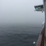 Alaskan Cruise Review: Foggy weather at sea