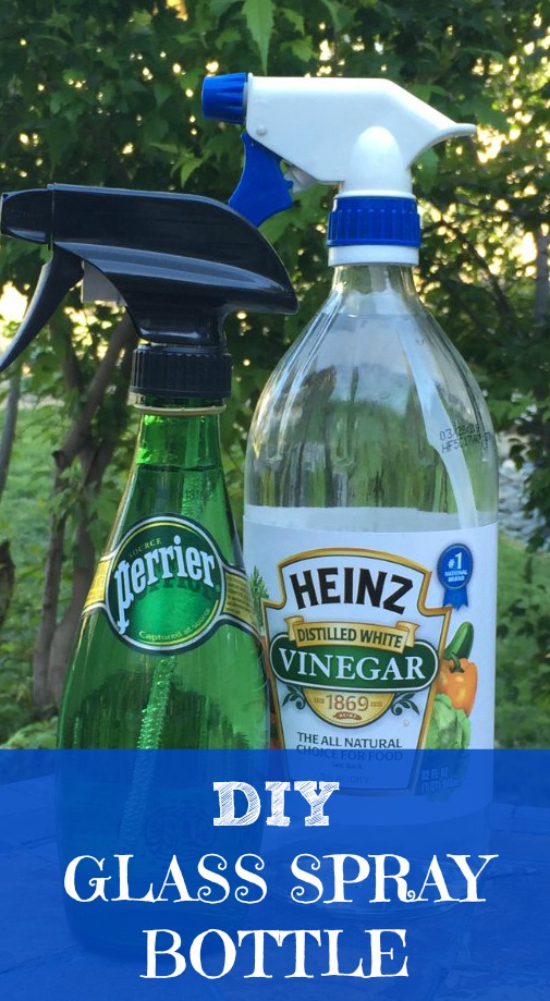 DIY glass spray bottle