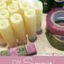 DIY Summer Lip Balm: Spearmint Vanilla Lime