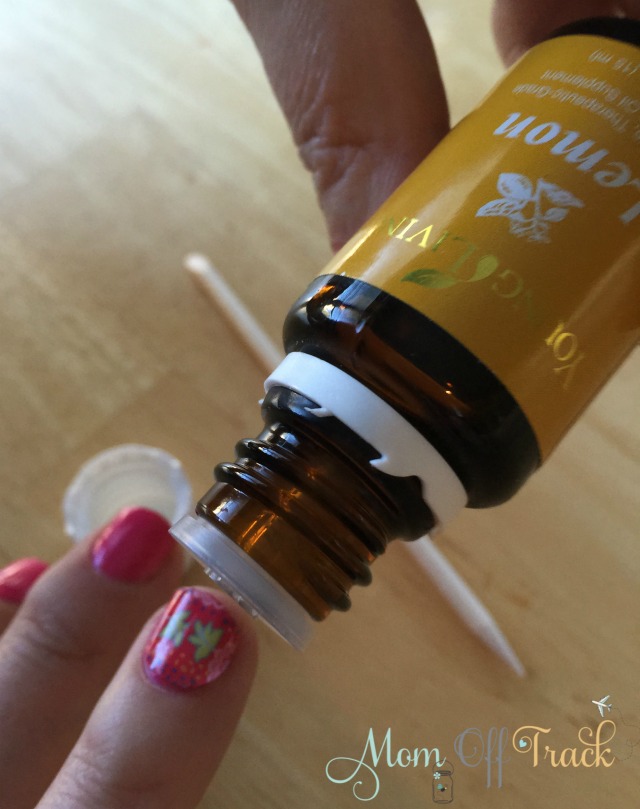 easiest way to remove jamberry nails-apply lemon oil