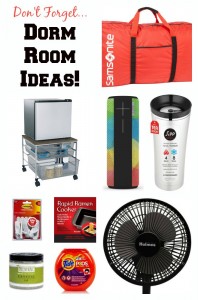 Great list of must have college dorm room items. Do you have them all?