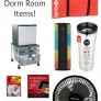 Great list of must have college dorm room items. Do you have them all?