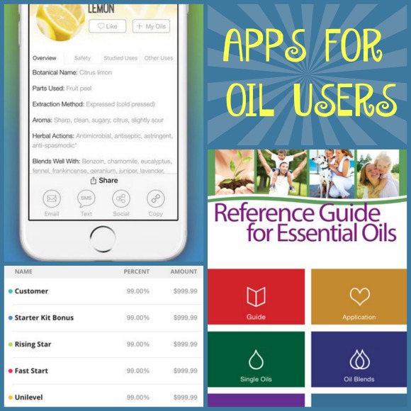 These apps for oil users look great. I really need a better way to keep all my oily stuff organized on my phone.