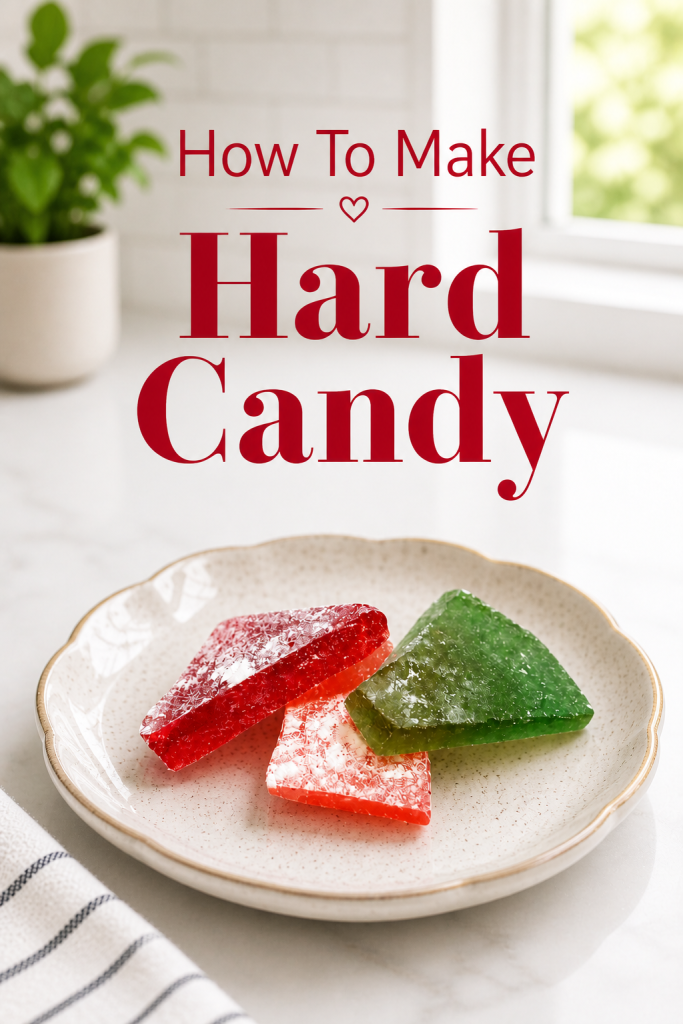 how to make hard candy pin