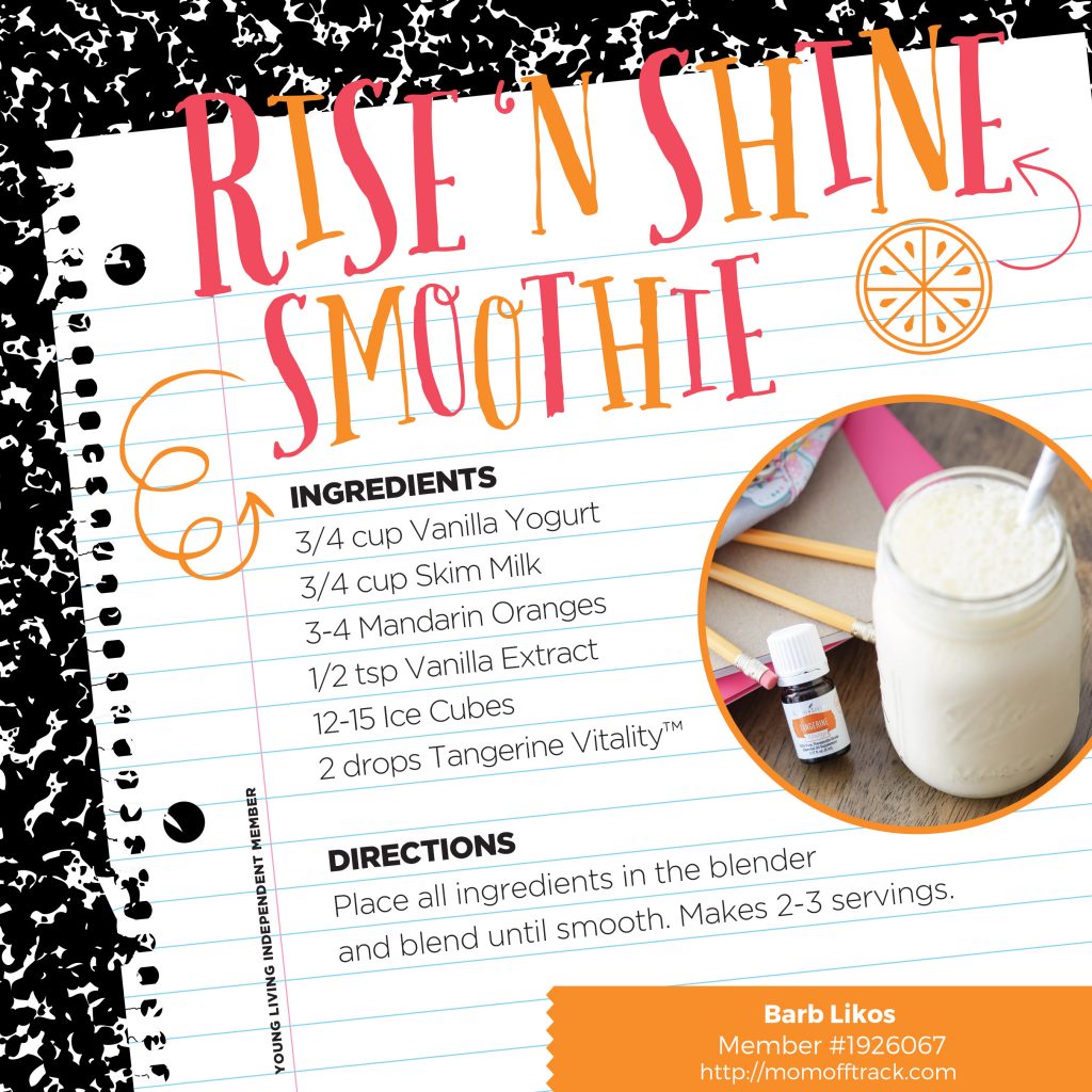 This Rise and Shine Smoothie Recipe will have mom looking like a hero in minutes. 