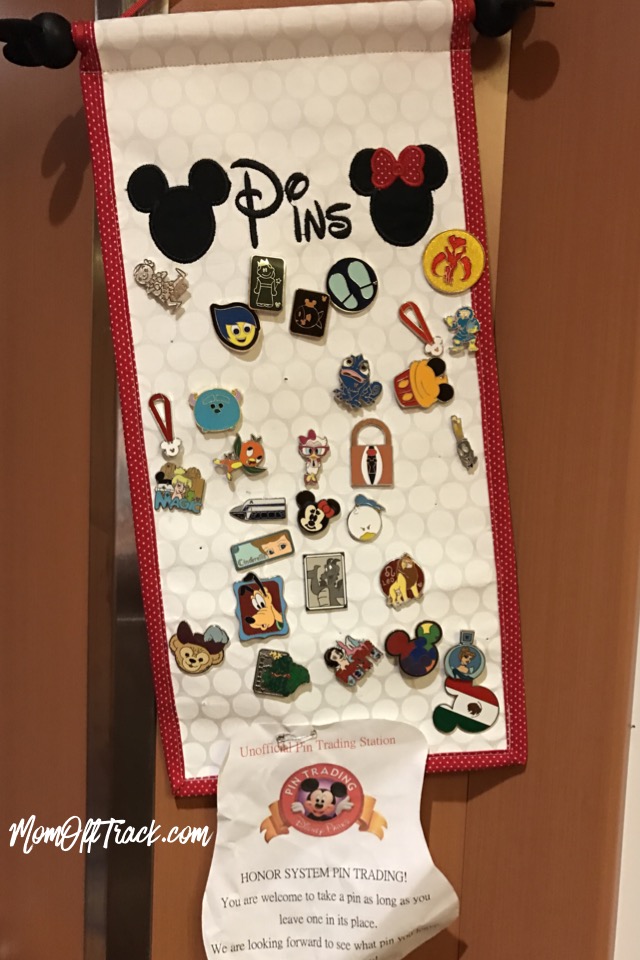 Disney Cruise Door Decoration Pin Trading Station