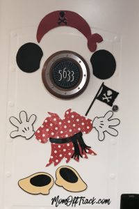Disney Cruise Door Decoration Pirate Minnie