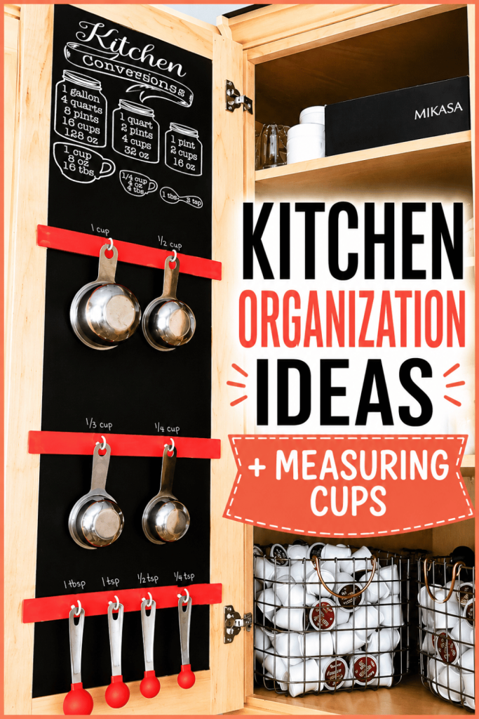 Kitchen Organization Ideas measuring cups