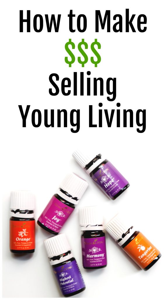 how to make money selling young living