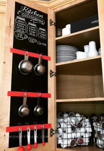how to organize your measuring cups and spoons