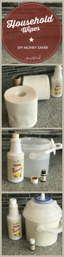 These diy cleaning wipes with Thieves and Lemon essential oil is so easy and inexpensive to make. 