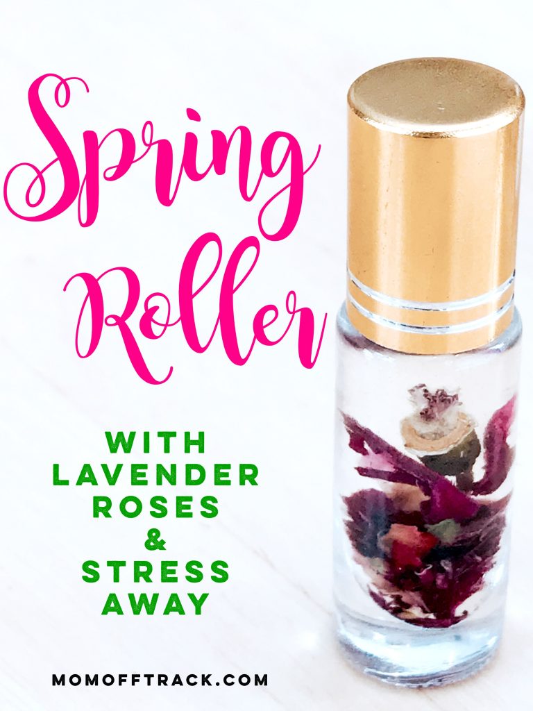 Spring Roller with Stress Away and Lavender Essential Oil