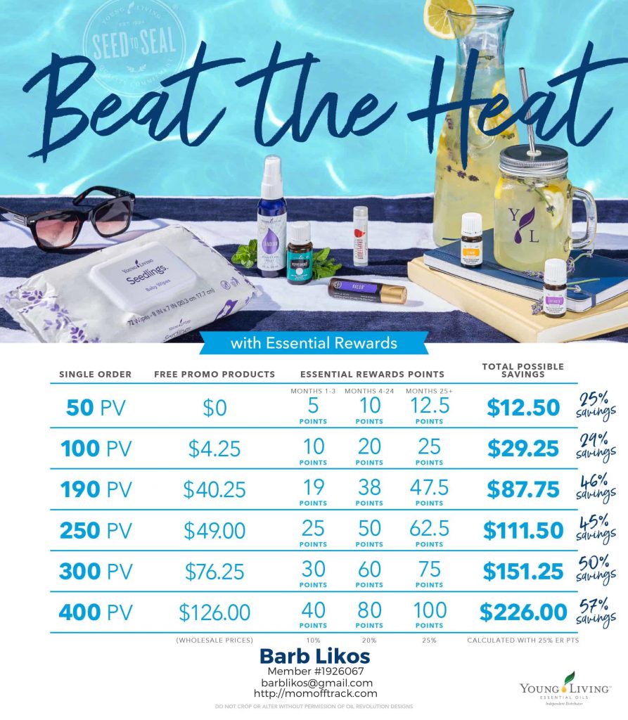 young living essential oils deals july 2019